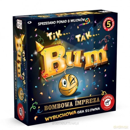 Tik Tak Bum Bombowa Impreza [GRA PLANSZOWA]