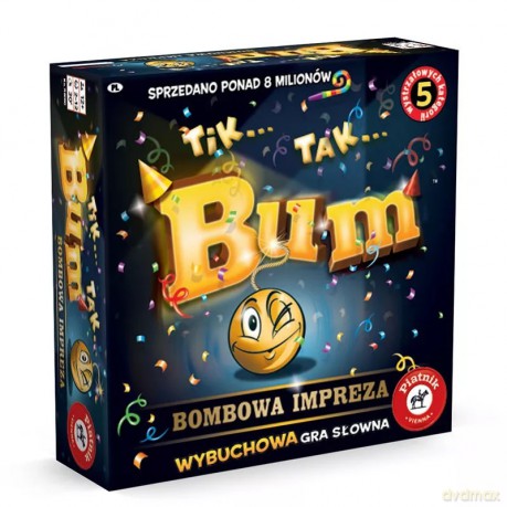 Tik Tak Bum Bombowa Impreza [GRA PLANSZOWA]