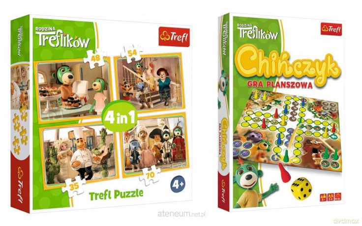 Trefliki 4w1 + Chińczyk
