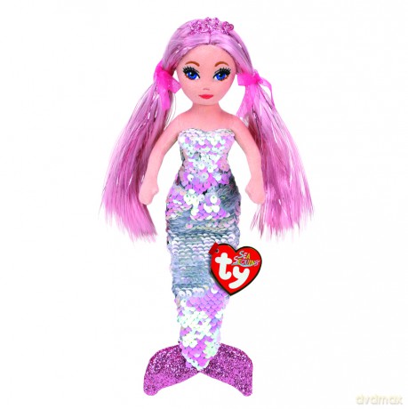 TY Mermaids Cora - różowa syrenka 45 cm