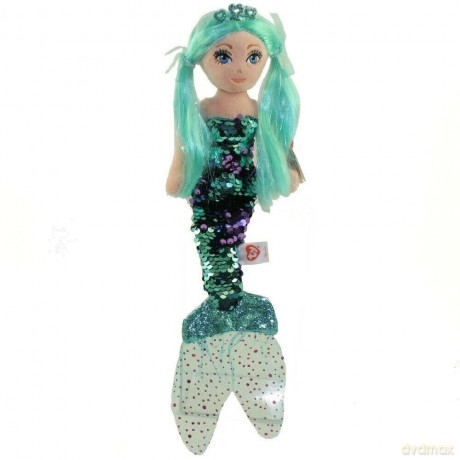 TY Mermaids Waverly - turkusowa syrenka 27 cm