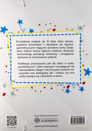 Uzupełnianki logiczne. Materiały usprawniające - Magdalena Hinz [KSIĄŻKA]