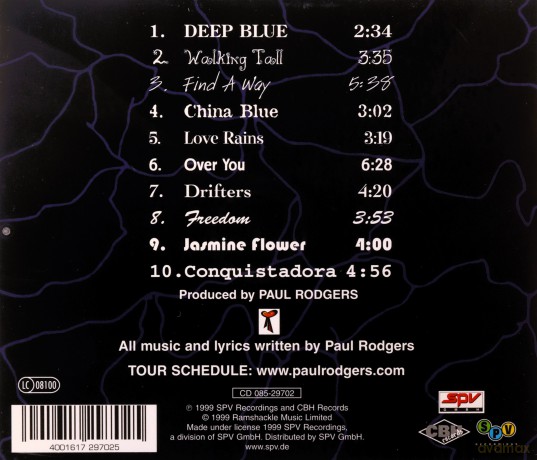 Paul Rodgers: Electric [CD]