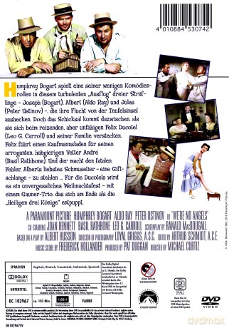 Nie jesteśmy aniołami [DVD]