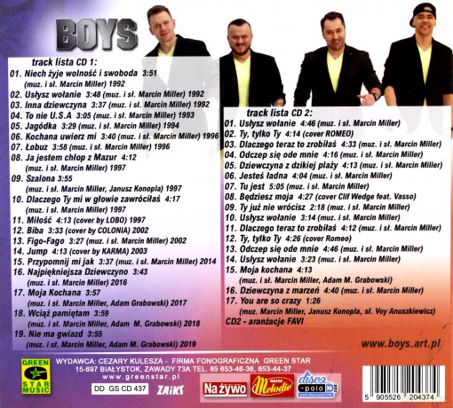 Boys: The Best of [2CD]