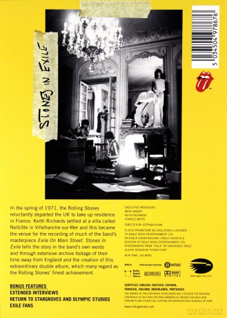 The Rolling Stones: Stones In Exile [DVD]