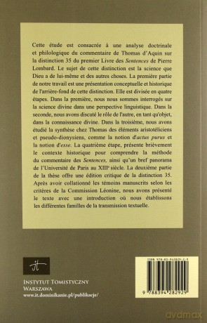 La connaissance en Dieu [KSIĄŻKA]