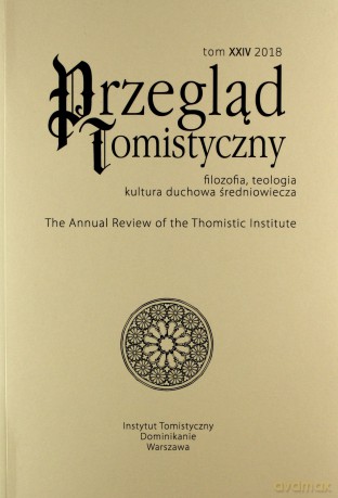 Przegląd tomistyczny (Tom XXIV 2018) [KSIĄŻKA]