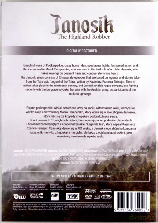 Janosik odcinki 1-13 (Rekonstrukcja Cyfrowa) [4DVD]