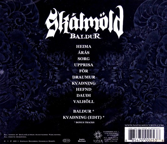 Skalmold: Baldur [CD]