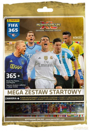Adrenalyn XL Mega zestaw startowy FIFA 365 [GRA]