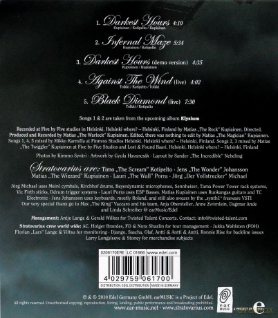 Stratovarius: Darkest Hours [CD]