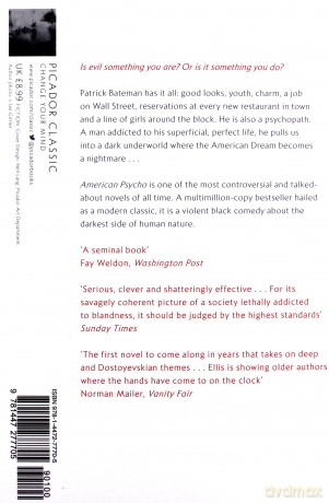 American Psycho - Bret Easton Ellis [KSIĄŻKA]