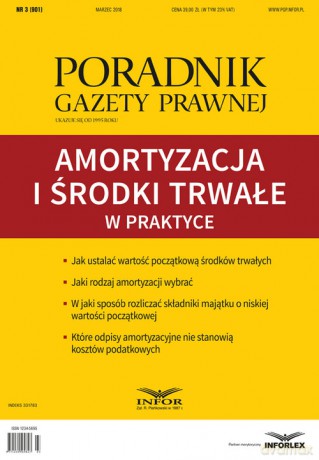 Amortyzacja i środki trwałe w praktyce [KSIĄŻKA]