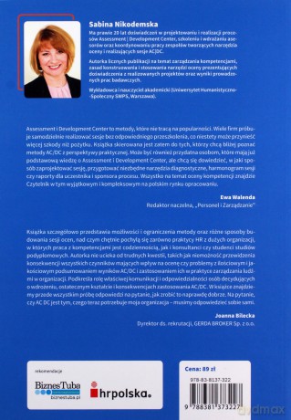 Assessment Development Center - Sabina Nikodemska [KSIĄŻKA]