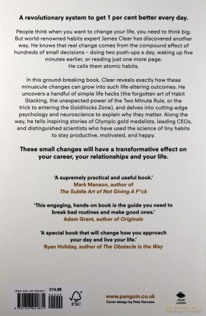 Atomic Habits - James Clear [KSIĄŻKA]