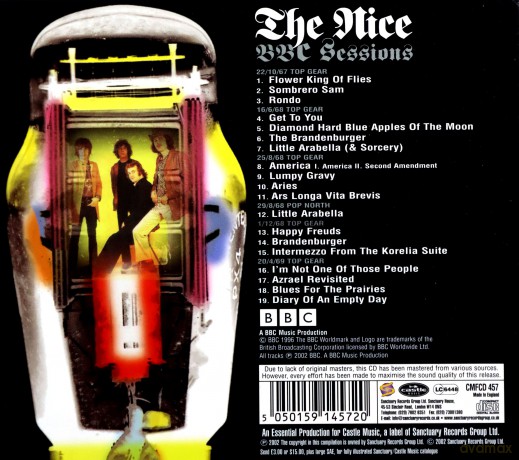 The Nice: Bbc Sessions [CD]