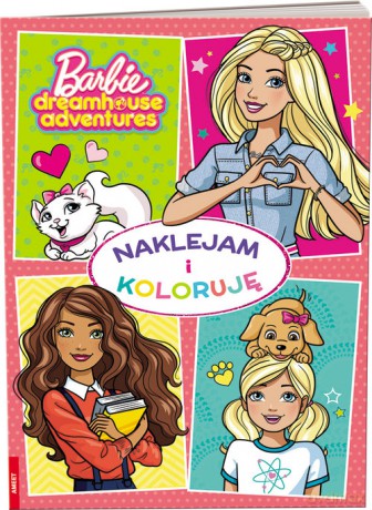Barbie Naklejam i Koloruję [KSIĄŻKA]