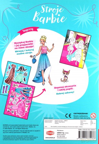 Barbie Stroje Imprezy [KSIĄŻKA]