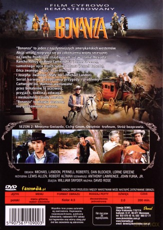 Bonanza sezon 2 [DVD]