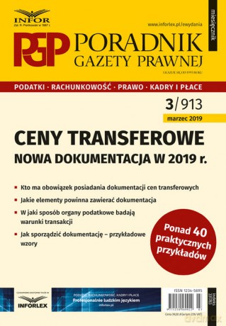 Ceny transferowe Nowa dokumentacja w 2019 r - Mariusz Makowski [KSIĄŻKA]