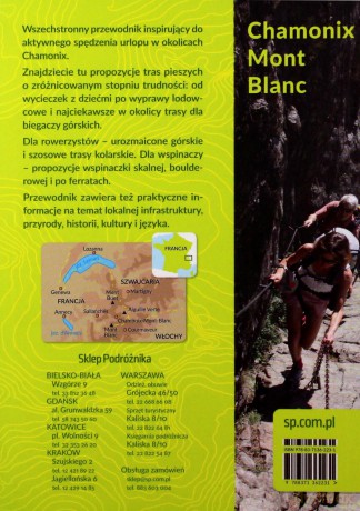 Chamonix-Mont-Blanc Przewodnik dla aktywnych - Hilary Sharp [KSIĄŻKA]