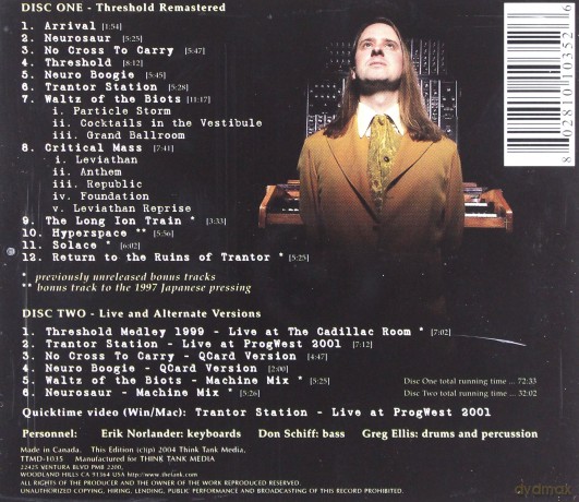 Eric Norlander: Threshold [2CD]