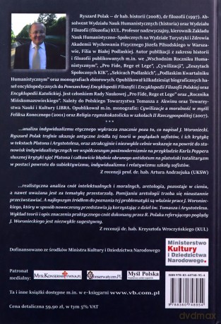 Człowiek i moralność w myśli Jacka Woronieckiego - Ryszard Polak [KSIĄŻKA]