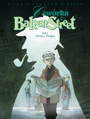 Czwórka z Baker Street (Tom 4) Sieroty z Londynu [KOMIKS]