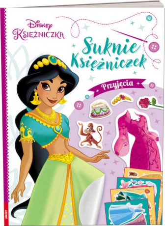 Disney Księżniczka Suknie księżniczek Przyjęcia [KSIĄŻKA]