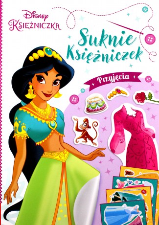 Disney Księżniczka Suknie księżniczek Przyjęcia [KSIĄŻKA]