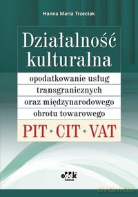 Działalność kulturalna - Hanna Maria Trzeciak [KSIĄŻKA]