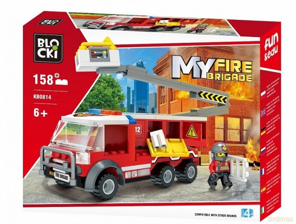 Klocki MYFIREBRIGADE 158 el. - Podnośnik [KLOCKI]