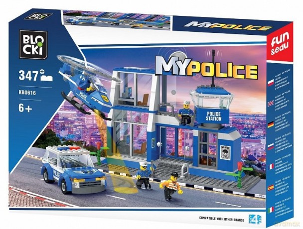 Klocki MYPOLICE 347 el. Duża Komenda [KLOCKI]
