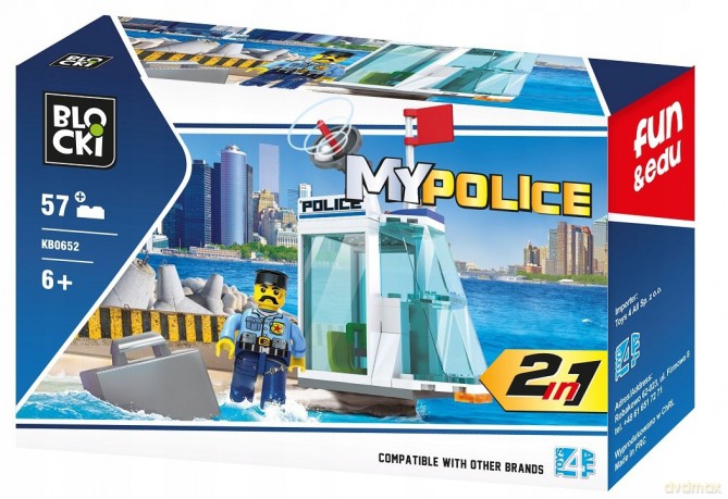 Klocki MYPOLICE 57 el. 2w1 [KLOCKI]