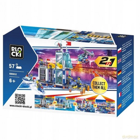 Klocki MYPOLICE 57 el. 2w1 [KLOCKI]