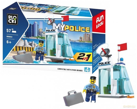 Klocki MYPOLICE 57 el. 2w1 [KLOCKI]
