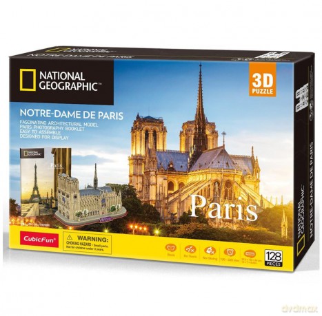 Puzzle 3D Notre Dame National Geographic [PUZZLE]