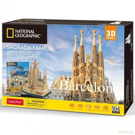 Puzzle 3D Sagrada Familia [PUZZLE]