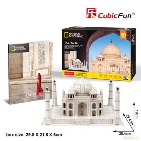 Puzzle 3D Taj Mahal National Geographic [PUZZLE]