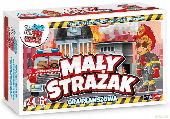 Strażak - Wersja podróżna [GRA PLANSZOWA]