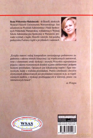Elementy retoryki i erystyki w przykładach - Beata Witkowska-Maksimczuk [KSIĄŻKA]