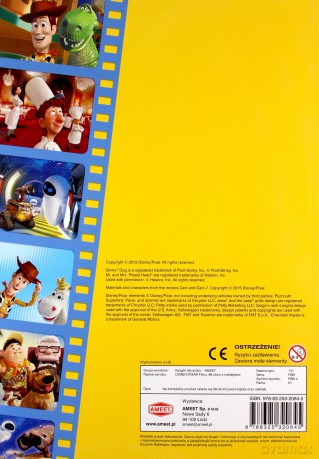 Filmy. 96 stron z naklejkami [KSIĄŻKA]