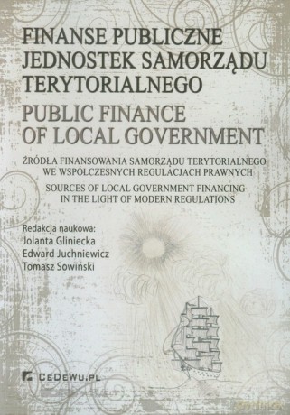 Finanse publiczne jednostek samorządu terytorialnego [KSIĄŻKA]