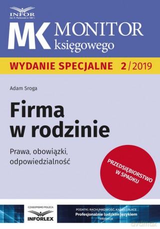 Firma w rodzinie - Adam Sroga [KSIĄŻKA]