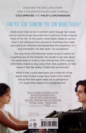 Five Feet Apart [KSIĄŻKA]