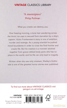 Frankenstein - Mary Shelley [KSIĄŻKA]