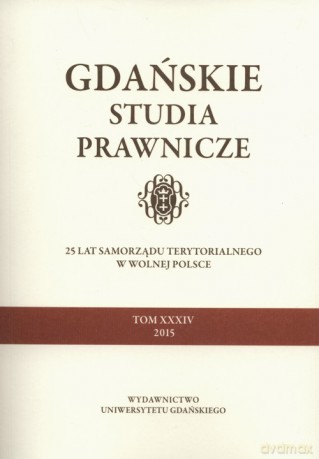 Gdańskie studia prawnicze (Tom 34) [KSIĄŻKA]