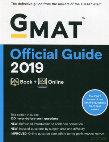 GMAT Official Guide 2019 Book + Online [KSIĄŻKA]