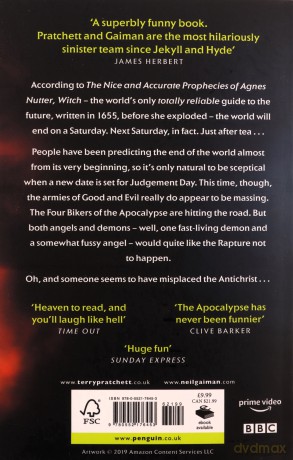 Good Omens - Neil Gaiman, Terry Pratchett [KSIĄŻKA]